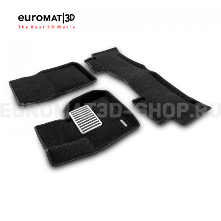 Текстильные 3D коврики Euromat3D Lux в салон для Land Rover Range Rover Vogue (2002-2012) № EM3D-003105