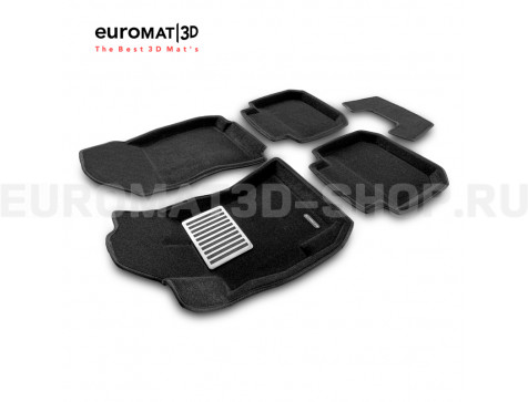 Текстильные 3D коврики Euromat3D Lux в салон для Subaru Legacy (2010-) № EM3D-004704 Текстильные 3D коврики Euromat3D Lux в салон для Subaru Legacy (2010-) № EM3D-004704
