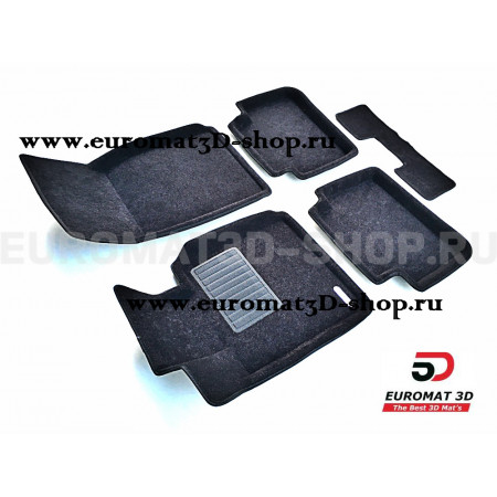 Текстильные 3D коврики Euromat3D Business в салон для Bmw 2 (F22) (2011-) № EMC3D-001213
