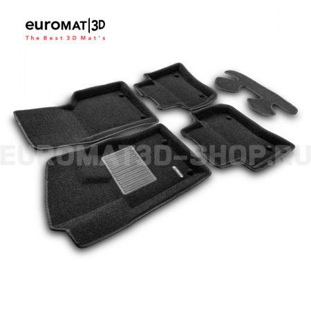 Текстильные 3D коврики Euromat3D Business в салон для Jaguar F-Pace (2016-) № EMC3D-002753 Текстильные 3D коврики Euromat3D Business в салон для Jaguar F-Pace (2016-) № EMC3D-002753