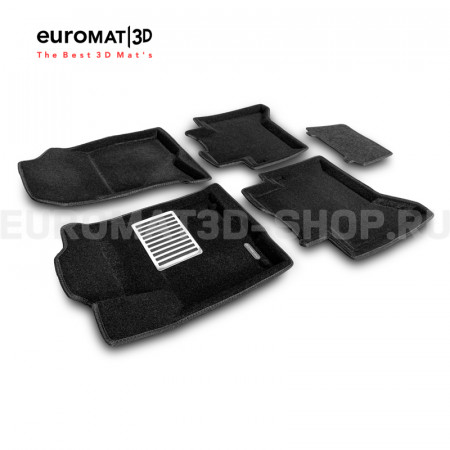Текстильные 3D коврики Euromat3D Lux в салон для Toyota Hilux (2016-) № EM3D-005134 Текстильные 3D коврики Euromat3D Lux в салон для Toyota Hilux (2016-) № EM3D-005134