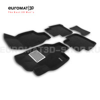 Текстильные 3D коврики Euromat3D Lux в салон для Skoda Kodiaq (2024-) № EM3D-004514 Текстильные 3D коврики Euromat3D Lux в салон для Skoda Kodiaq (2024-) № EM3D-004514
