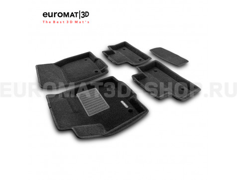 Текстильные 3D коврики Euromat3D Premium в салон для Jaguar E-Pace (2018-) № EMPR3D-002757 Текстильные 3D коврики Euromat3D Premium в салон для Jaguar E-Pace (2018-) № EMPR3D-002757