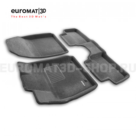 Текстильные 3D коврики Euromat3D Business в салон для Hyundai I30 (2019-) № EMC3D-002902G Серые Текстильные 3D коврики Euromat3D Business в салон для Hyundai I30 (2019-) № EMC3D-002902G Серые