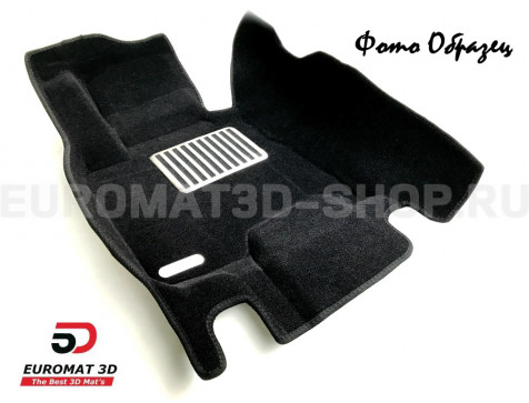 Текстильные 5D коврики с высоким бортом Euromat3D в салон для Mazda CX-5 (2012-2016) № EM5D-003407