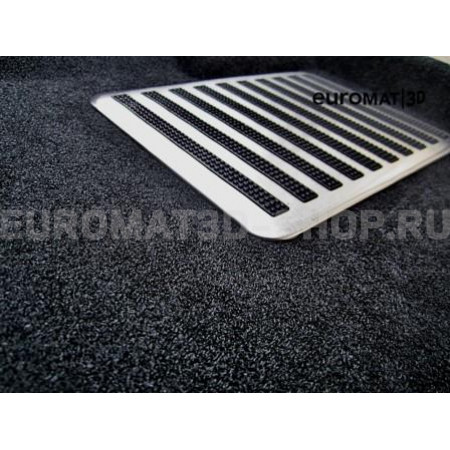 Текстильные 5D коврики с высоким бортом Euromat3D в салон для Volvo S 80 (2006-) № EM5D-005507