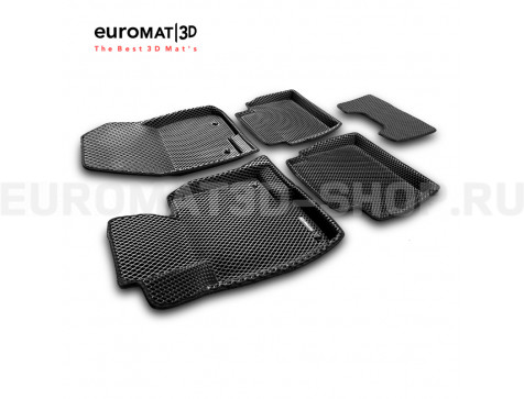 3D коврики Euromat3D EVA в салон для Mazda 6 (2013-) № EM3DEVA-003410