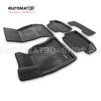 3D коврики Euromat3D EVA в салон для Bmw 5 (F10) (2014-2016) № EM3DEVA-001218