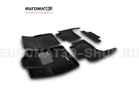 Текстильные 3D коврики Euromat3D Premium в салон для Toyota Land Cruiser 300 (2021-) № EMPR3D-005109 Текстильные 3D коврики Euromat3D Premium в салон для Toyota Land Cruiser 300 (2021-) № EMPR3D-005109