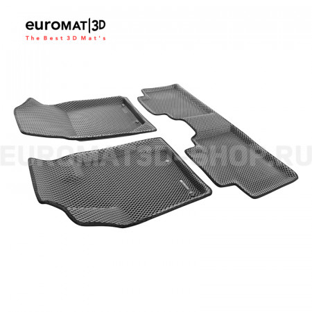 3D коврики Euromat3D EVA в салон для Geely Atlas Pro (2021-) № EM3DEVA-001409G Серые 3D коврики Euromat3D EVA в салон для Geely Atlas Pro (2021-) № EM3DEVA-001409G Серые