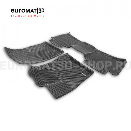 3D коврики Euromat3D EVA в салон для TANK 700 (2024-) № EM3DEVA-004912