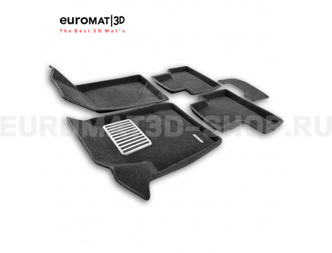 Текстильные 3D коврики Euromat3D Lux в салон для Lada Niva Travel (2020-) № EM3D-005312 Текстильные 3D коврики Euromat3D Lux в салон для Lada Niva Travel (2020-) № EM3D-005312
